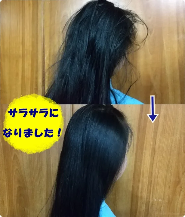 「立体ヘアブラシ」で髪の毛もひきつれずにサラサラになりました！