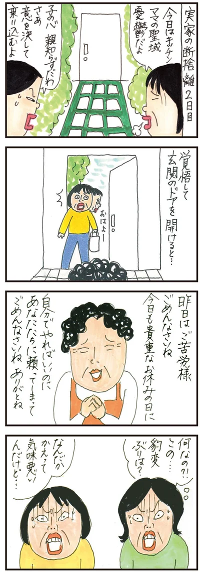 【画像】断捨離2日目、いざキッチンへ