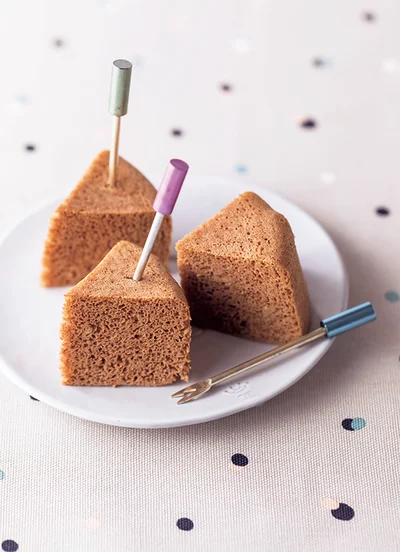 おからパウダーのレンジ蒸しケーキ