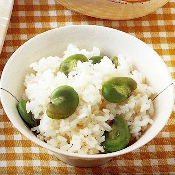 「そら豆ご飯」