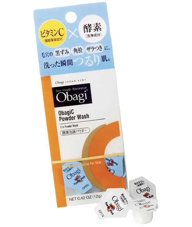 オバジC 酵素洗顔パウダー 30個 ¥1,800/ロート製薬