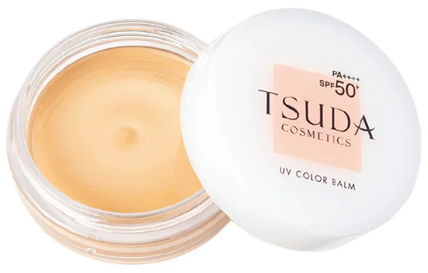 TSUDA コスメティクス UVカラーバーム SPF50+・PA++++全2色 各¥5,600/ ドクター津田コスメラボ