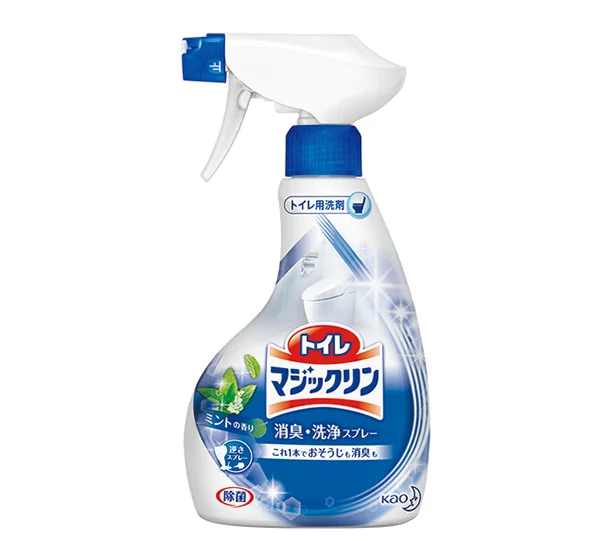 【みけままさんおすすめ!】トイレマジックリン 消臭・洗浄スプレー ミントの香り 380ml オープン価格/花王