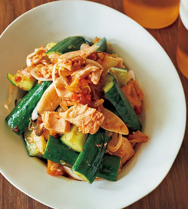 野菜から食べて痩せぐせ習慣！パパっとできるきゅうりのサブおかず
