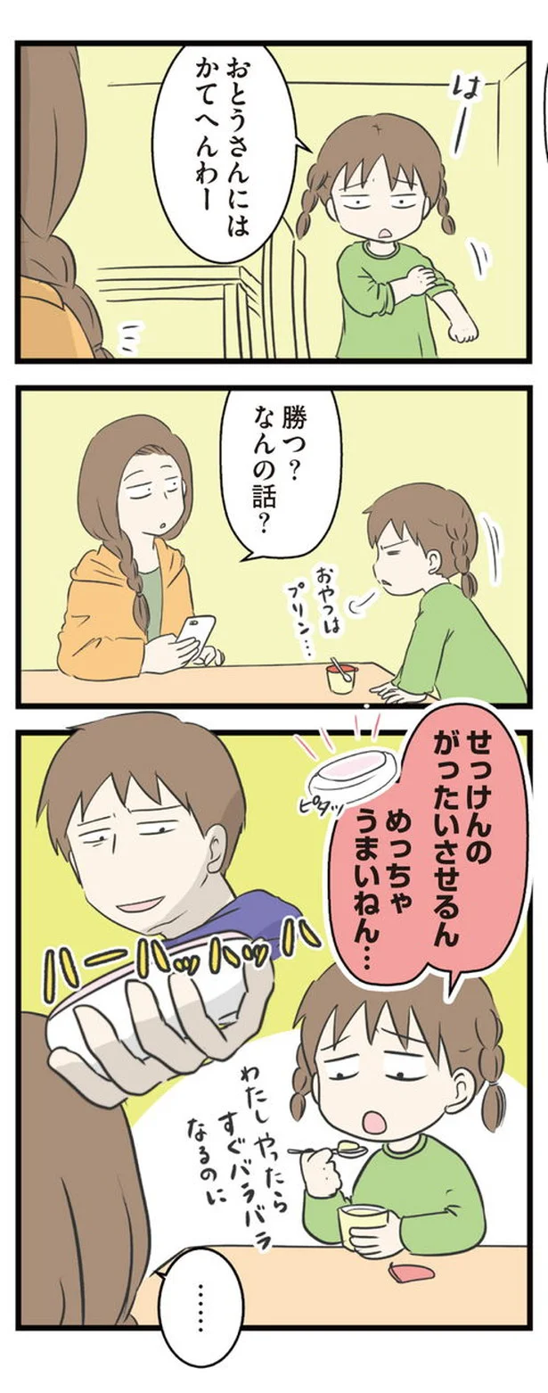 おとうさんには勝てない