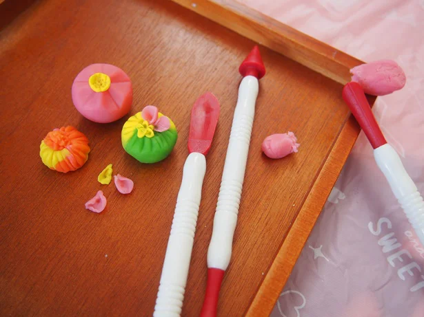 練り切りなどの和菓子にも!粘土細工にも使えちゃう