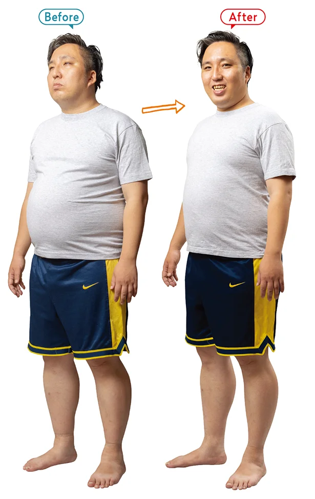 中村悟志さん(40歳 男性)の Before & After