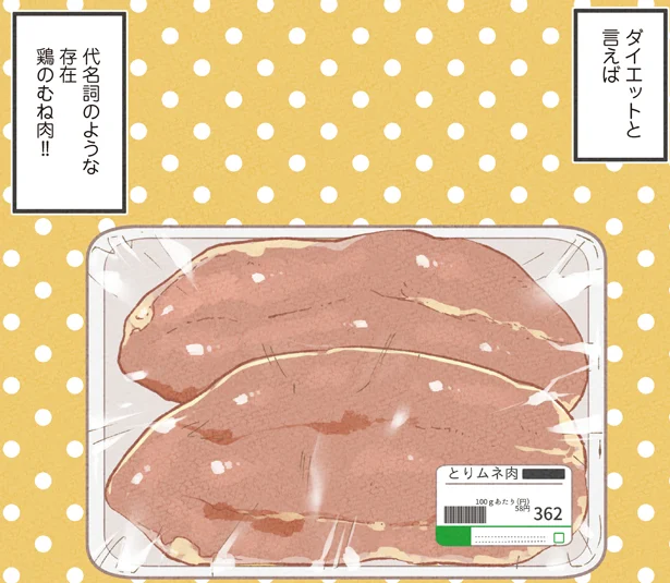 ダイエットと言えばとりむね肉！