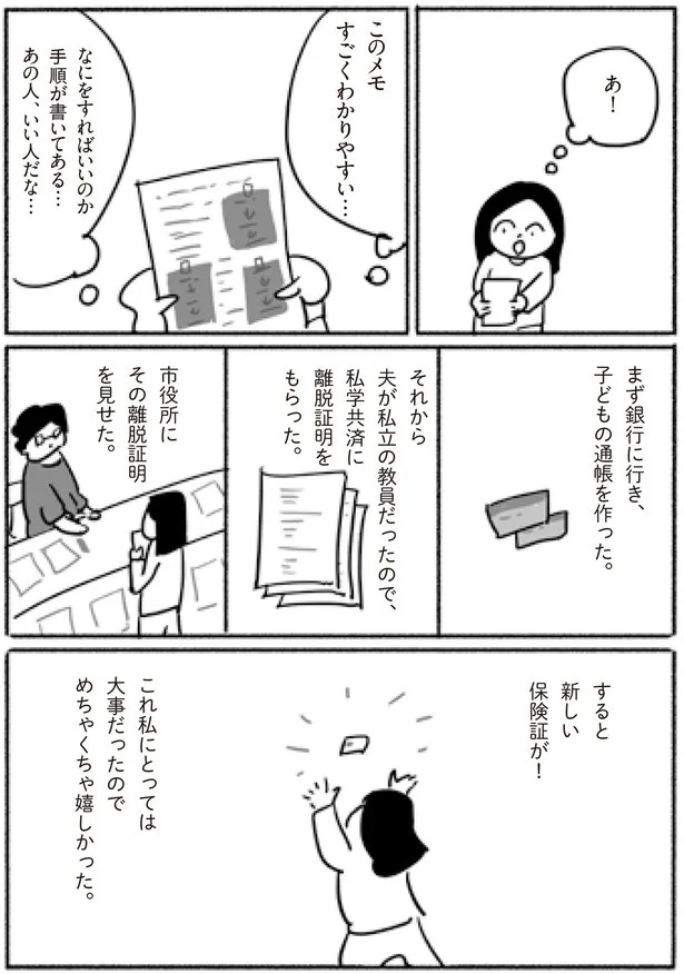 銀行や保険証の手続き