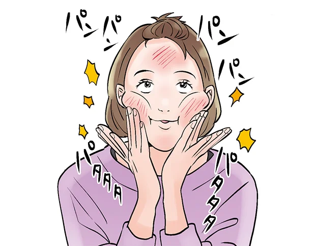 毎日100回パッティングするってほんとに肌にいいの？…そのクセ、化粧水の効果を半減させています！(3)【勘違い＆塗らない女子編】