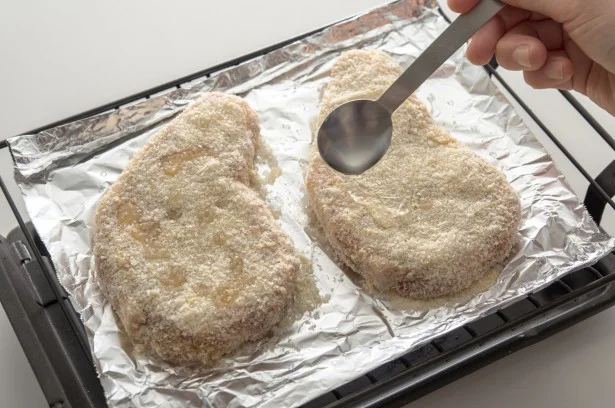 カロリーオフ、でもサックサク! 魚焼きグリルでヘルシーフライができ