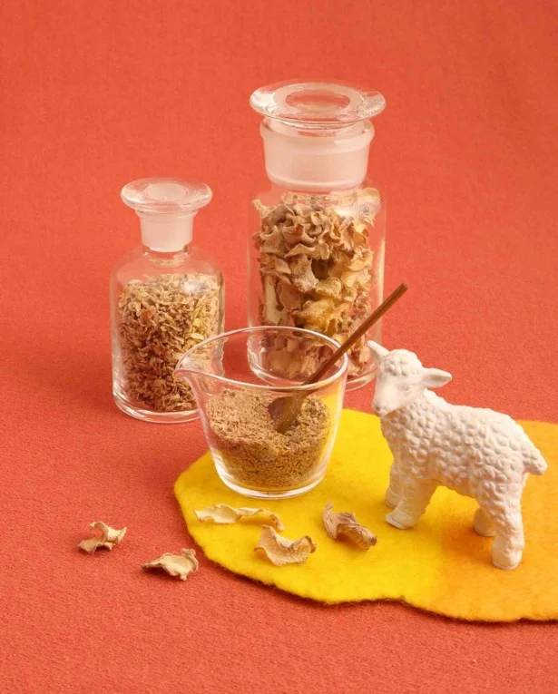 蒸ししょうがは、生のしょうにくらべ、ショウガオールが10倍も多い！