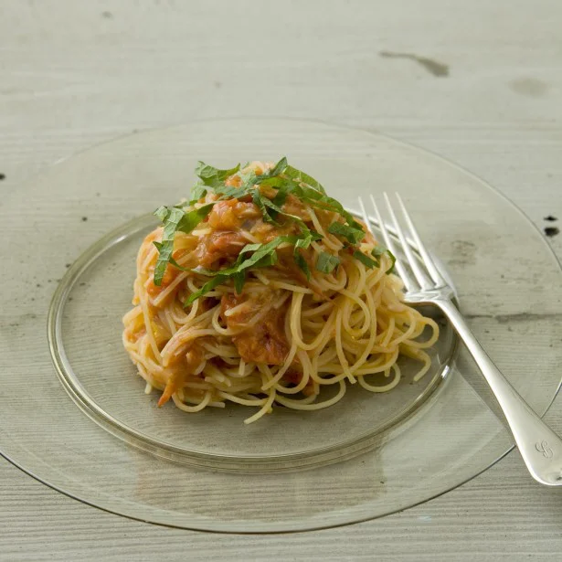 ソースを冷やして、冷製パスタもおすすめ！