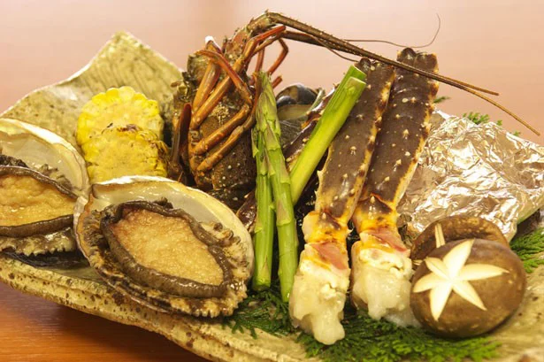 プランで選べる料理は、どれも伊豆の新鮮な魚介がメイン。　