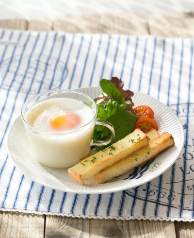 じゃがいもと卵のシンプルな味は、朝ごはんにぴったり。