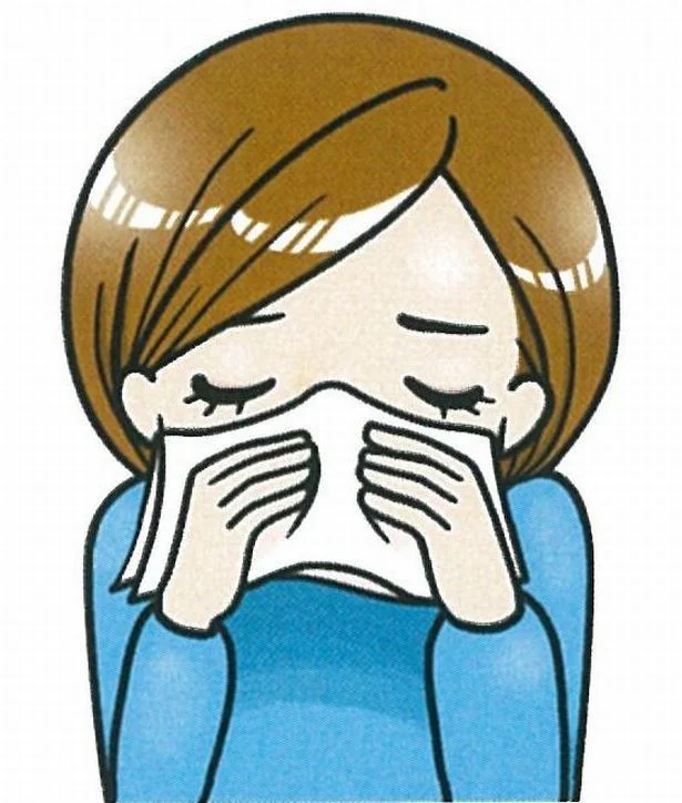 鼻うがい(1)静かにはなをかむ