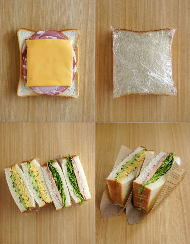 まずここから 基本のお弁当の詰め方 サンドイッチ弁当 画像2 5 レタスクラブ まずここから 基本のお弁当の詰め方 サンドイッチ弁当 画像2 5 レタスクラブ