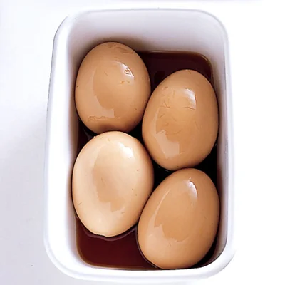 煮卵は冷蔵庫で2～3日の保存がきく