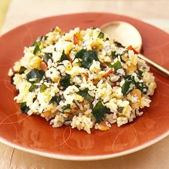 【今日の献立】わかめチャーハンでローカロ晩ごはん