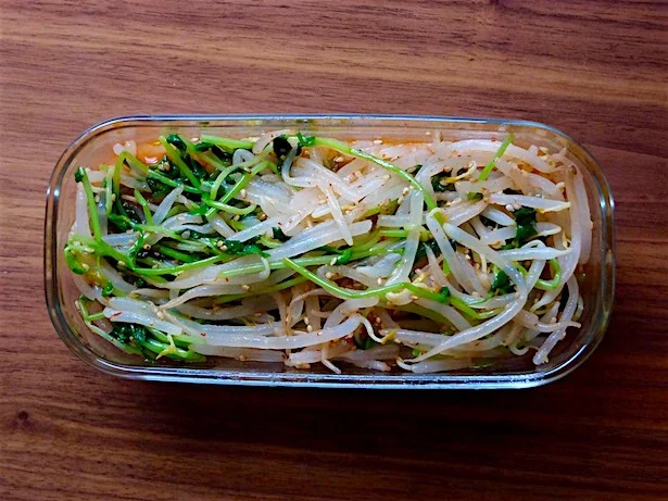 気持ちを添える作りおき〜豆苗ともやしのナムル