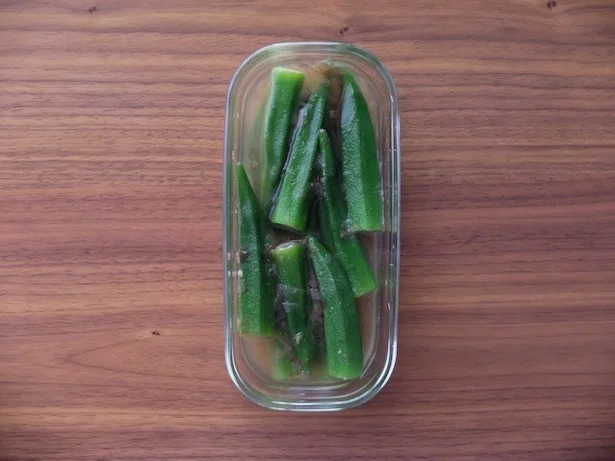 気持ちを添える作りおき〜オクラのゆず胡椒浸し