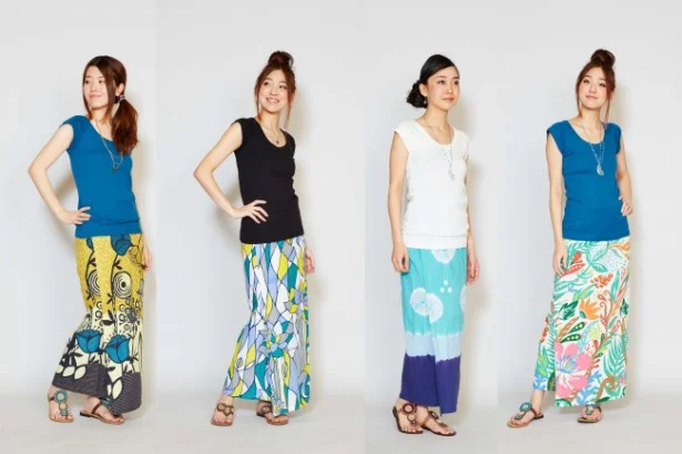スカートにも 夏じゅうokのセパレート浴衣 画像2 4 レタスクラブ