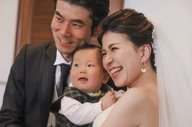 ナシ婚の後悔をナシに、出産1年後のウェディング