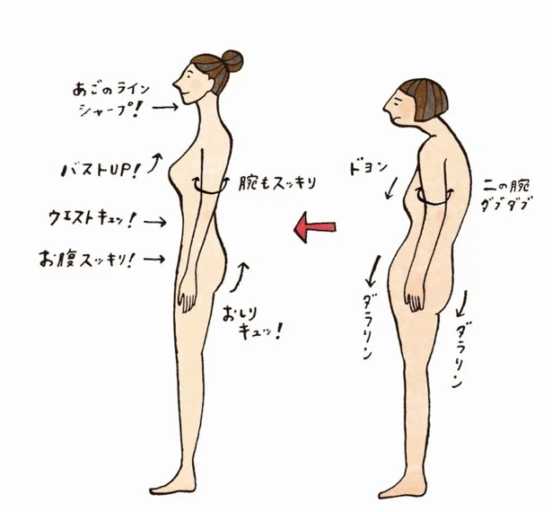 ろっ骨を締めるだけで、全身をシェイプアップできる!?