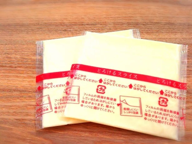 【写真を見る】チーズはクセのないプロセスチーズがおすすめ。スライスチーズでもオッケー！