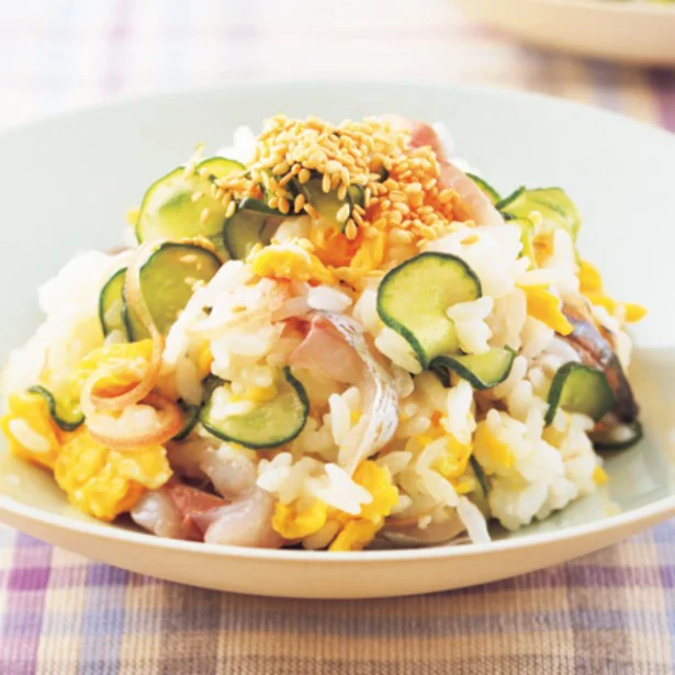 15分でできた！みんな大好き「あじの混ぜずし」