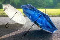 話題沸騰の傘「周りが濡れない傘」に新デザイン登場