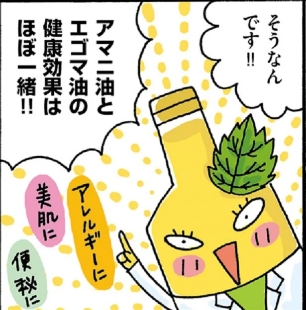 ダイエット油「えごま油」と「あまに油」って何が違うの？