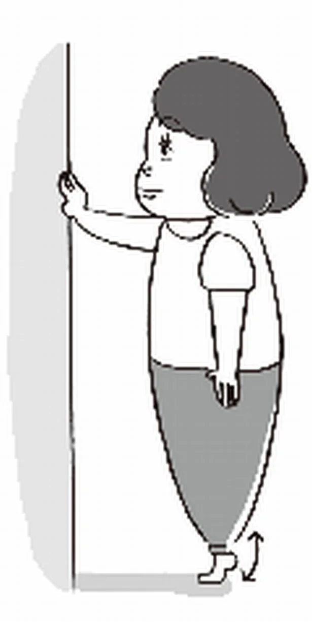 ￥0で美脚になる「かかと上下」