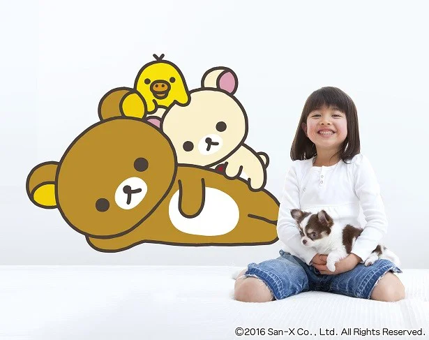 大きな「リラックマ」がおうちでお出迎え