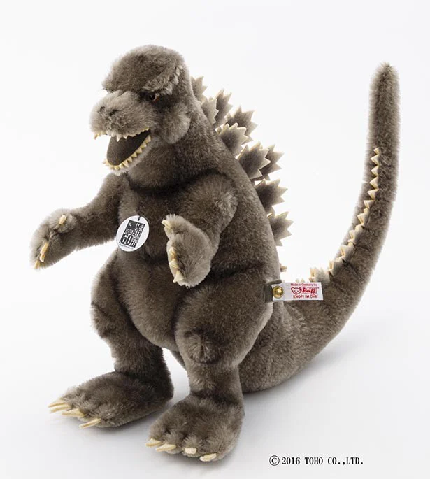 最高級テディベアブランドから「ゴジラ」が登場