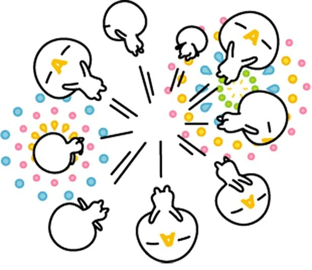 Zaqのキャラ ざっくぅ が動く 公式lineスタンプ 画像3 3 レタスクラブ