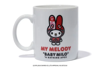 お茶の時間もごいっしょに。MY MELODY SHARK MUG CUP ¥2,800（税抜）