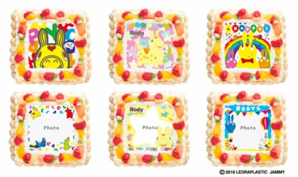 【写真を見る】｢ピクトケーキ キャラ ロディケーキ｣ ミニサイズ(2〜4名分) 3800円(税抜)から 