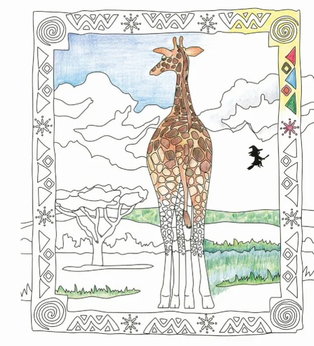 塗るだけで目がよくなる!?「眼トレ」できる塗り絵がデビュー