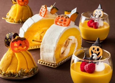 【写真を見る】食べるのが可愛い見た目もポイント！　※ハロウィンスイーツイメージ