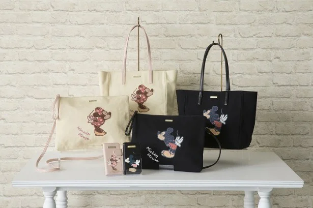 おソロで2倍かわいい「ミッキー＆ミニー」BAG＆ウォレット