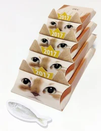 インパクト大「マトリョーシカ猫」カレンダーで来年が楽しみに