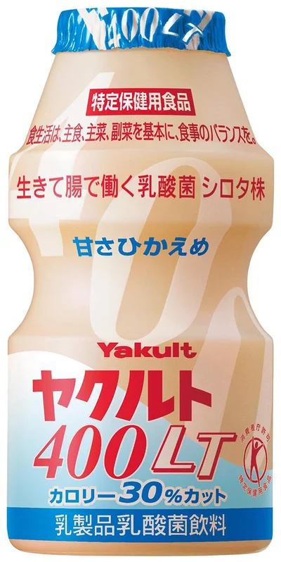 「ヤクルト400」に比べて甘さ＆カロリー控えめの「ヤクルト400LT」もラインナップ