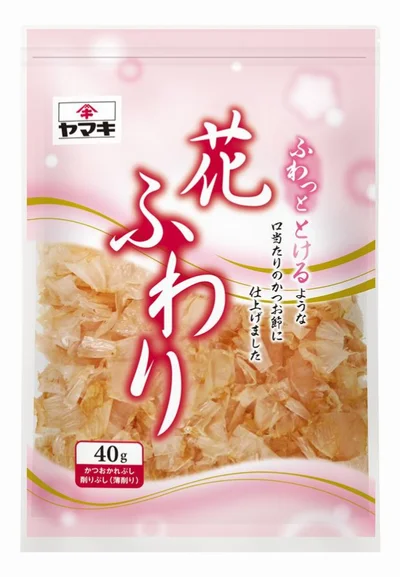 うすく削ったかつお節の口当たりは絶品！「花ふわり　40g」