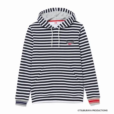 LACOSTE e-shop限定発売の、『ウルトラマンティガ』バージョンパーカー。19000円(税抜）。