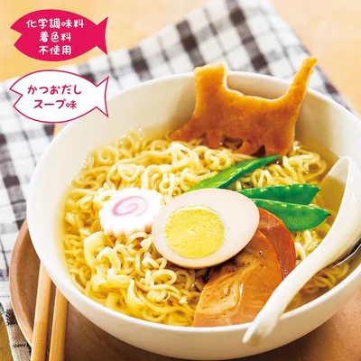 猫好き用ラーメン　にゃーん麺の会 月1セット(8袋)　1790円(税抜)