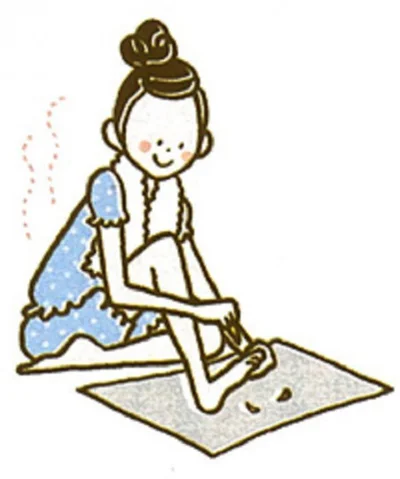 足の爪はお風呂上りに切ると巻き爪予防に