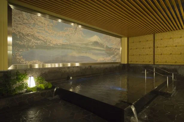 【写真を見る】「テルマー湯」は新宿歌舞伎町に昨年オープン。中伊豆から運搬される天然温泉「神代の湯」を使っている、天然温泉施設