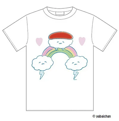 【写真を見る】キデイランド限定発売のおしゅしだよTシャツ。3400円(税抜)　フリーサイズ