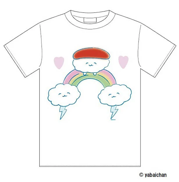 【写真を見る】キデイランド限定発売のおしゅしだよTシャツ。3400円(税抜)　フリーサイズ